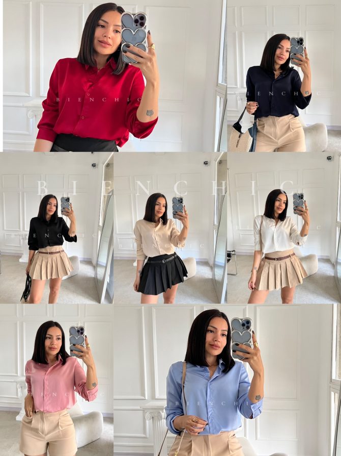 Camisa Satinada Silvia MO7
