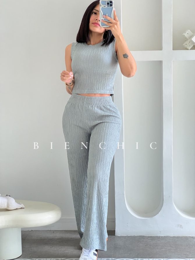 Set Texturizado Gris Fabi