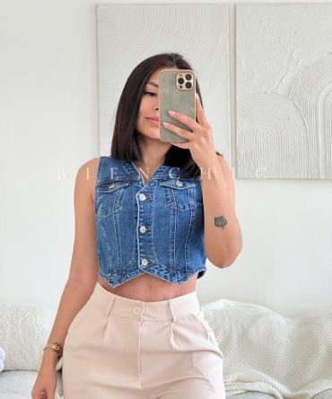 Chaleco de Jeans Ysa