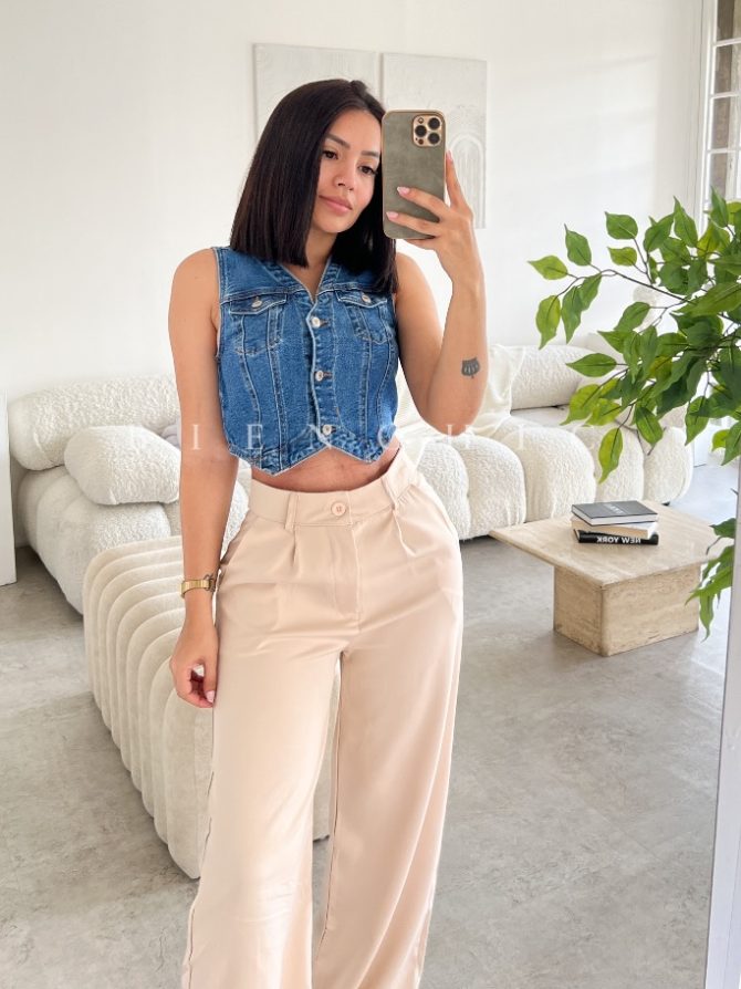 Chaleco de Jeans Ysa