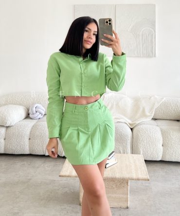 Set de Rayon Verde Kenia