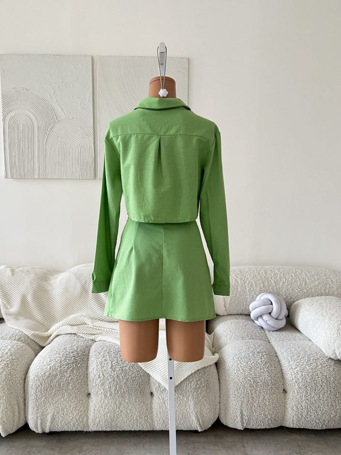 Set de Rayon Verde Kenia