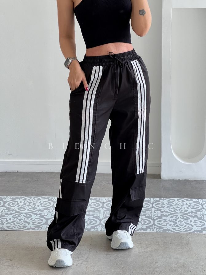 Pantalón De Rayas Cargo Amy