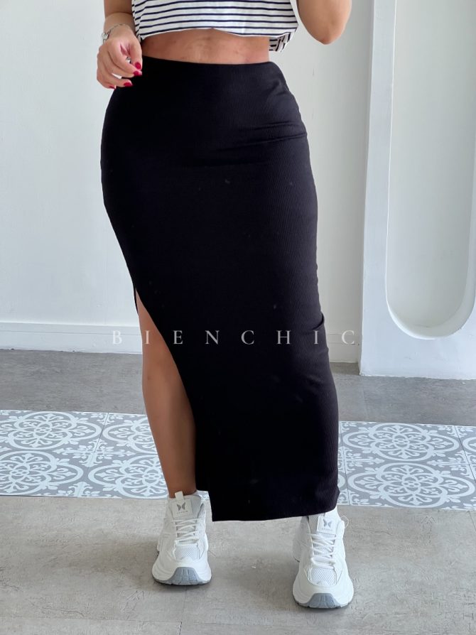Falda tubo maxi laila