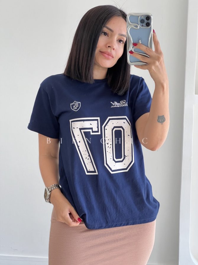 Camiseta N°07 Azul