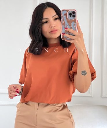 Blusa Cocoa Ladrillo
