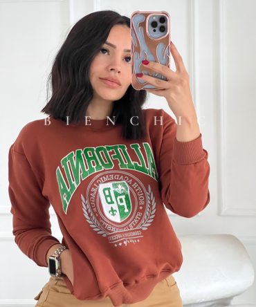 Sueter California Ladrillo