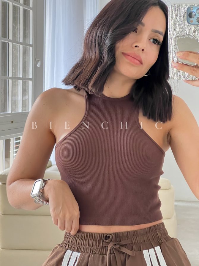 Top Olimpico Mocha