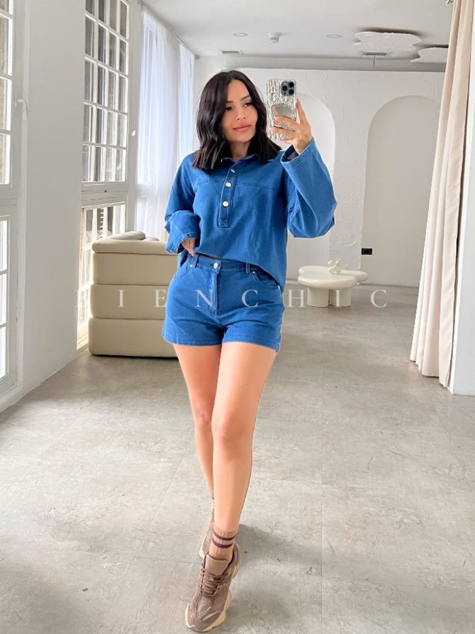 Conjunto (Set) Camisa y Short Jeans