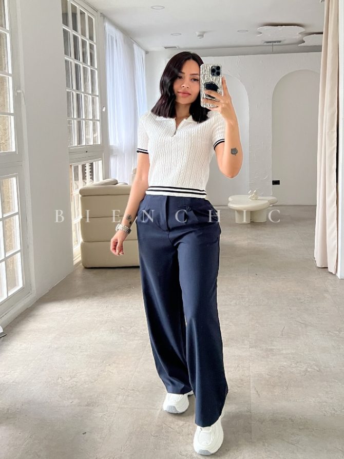 Pants de Vestir Azul Manar