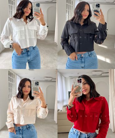 Camisa en crochet Mercedes