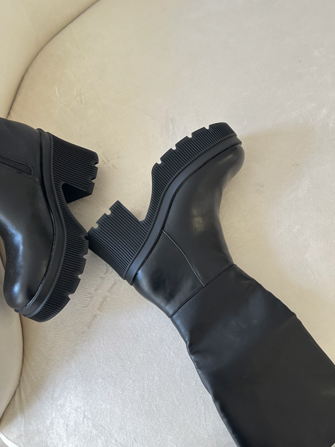 Botas Altas Negras Ellis