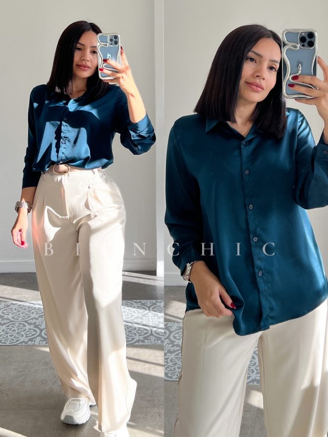 Camisa Satinada Silvia MO7