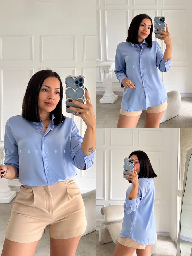 Camisa Satinada Silvia MO7