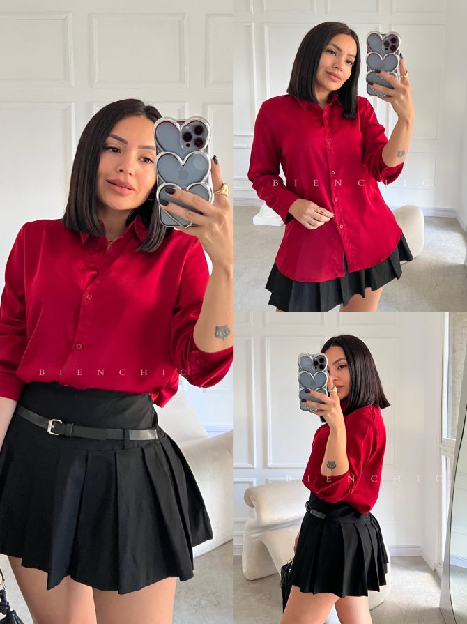 Camisa Satinada Silvia MO7