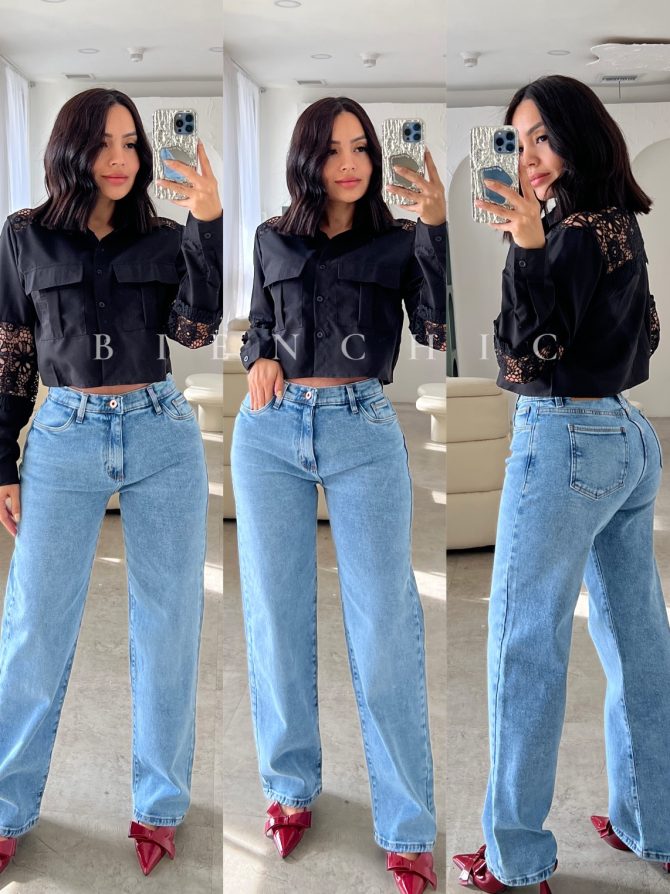 Camisa en crochet Mercedes