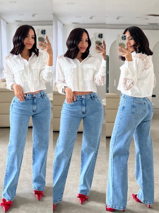 Camisa en crochet Mercedes