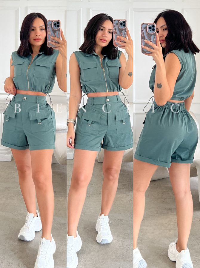 Set Chaleco y Short Maya