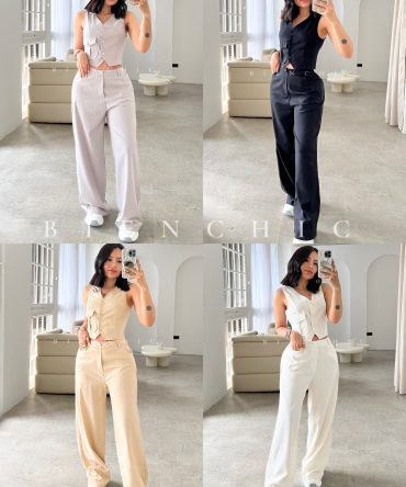 Conjunto (Set) de Lino Rose