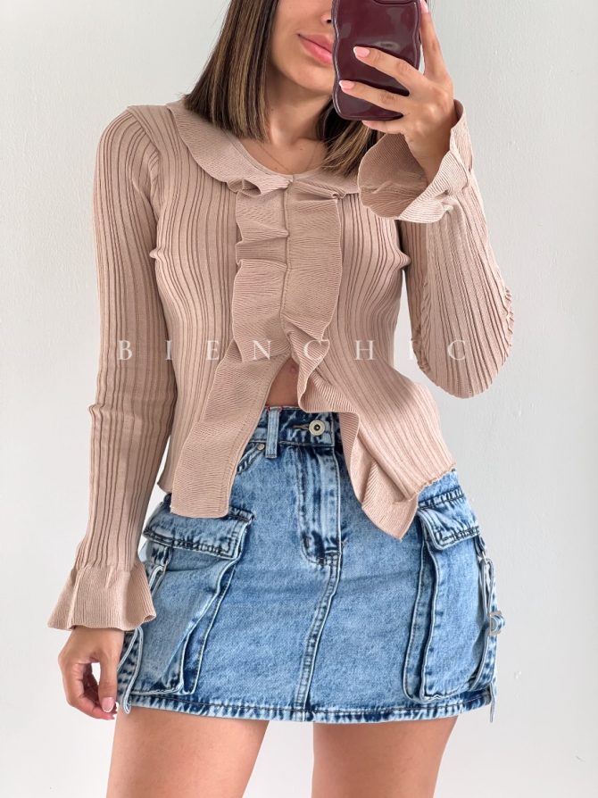 Falda Cargo Jeans Marisol