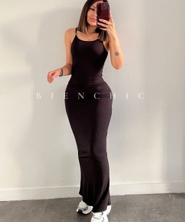 Maxi Vestido Negro Aveline