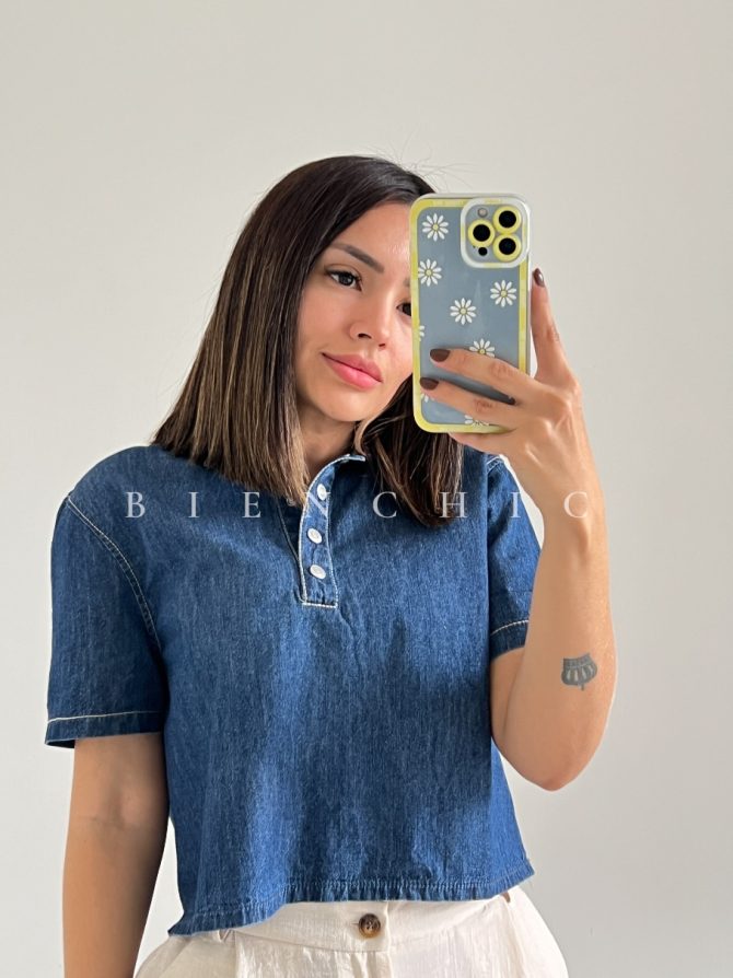Camisa de Jeans Kaia