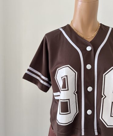 Camisa Corta Beisbolera 88