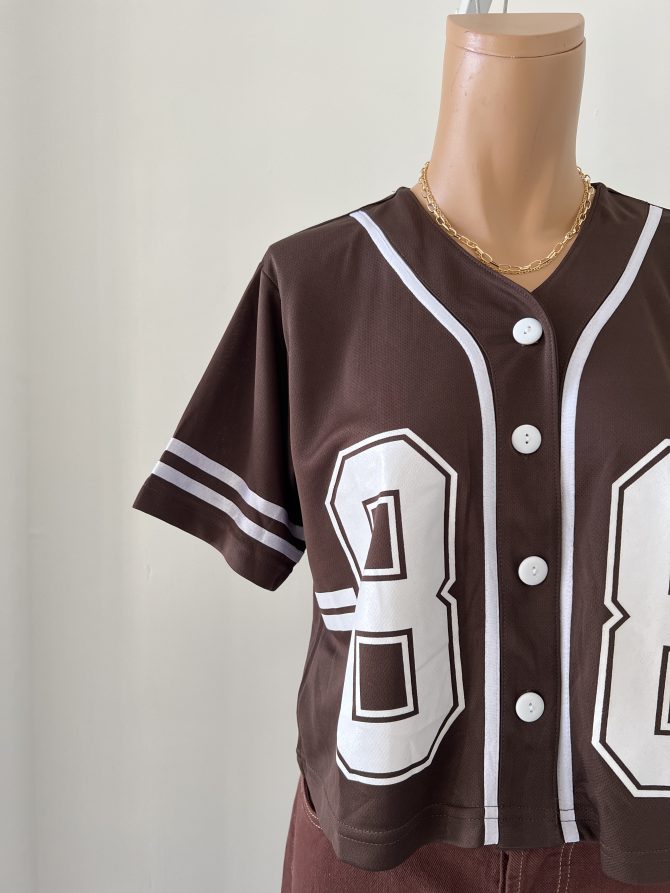 Camisa Corta Beisbolera 88B