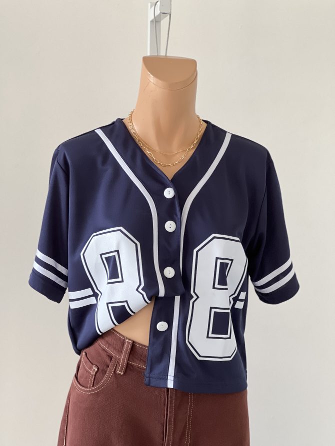 Camisa Corta Beisbolera 88B