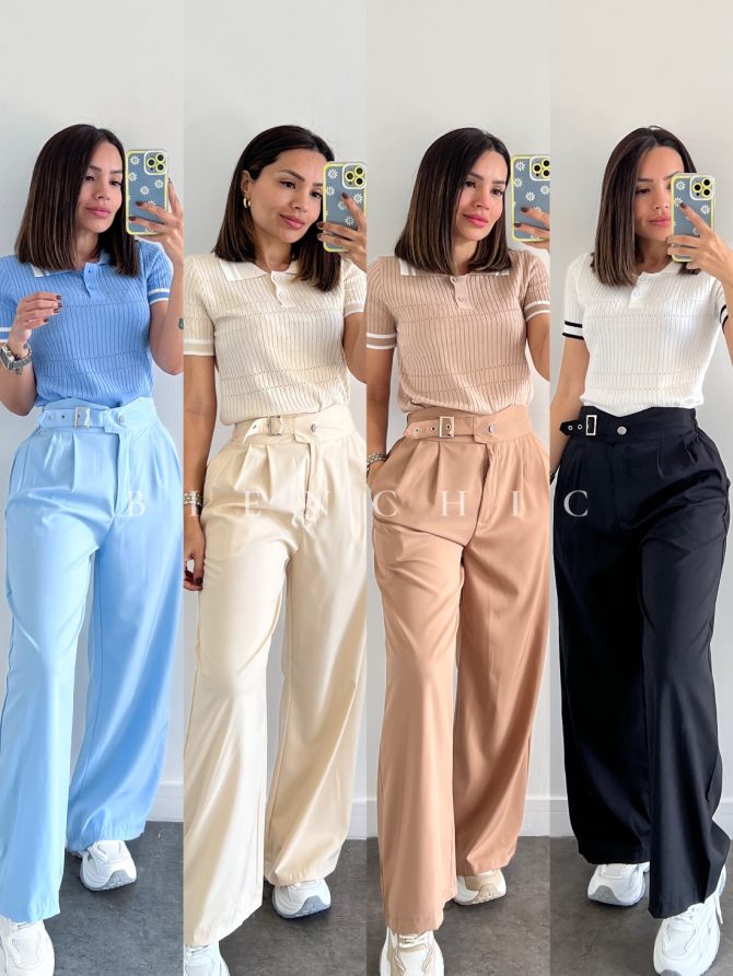 Pantalón con Correa Pilar
