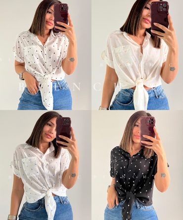 Camisa de Lunares Pequeños