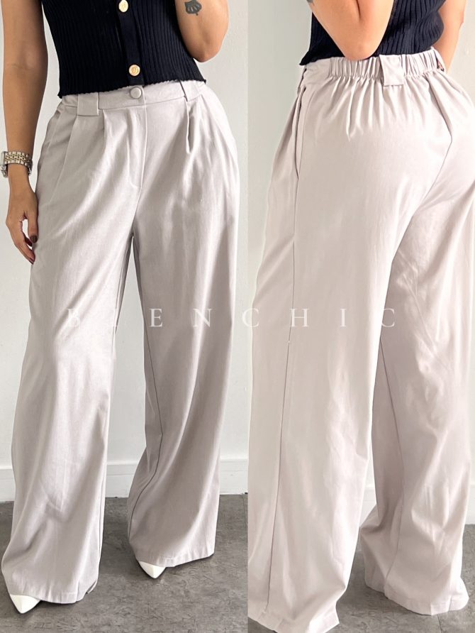 Pantalon De Lino Sofia