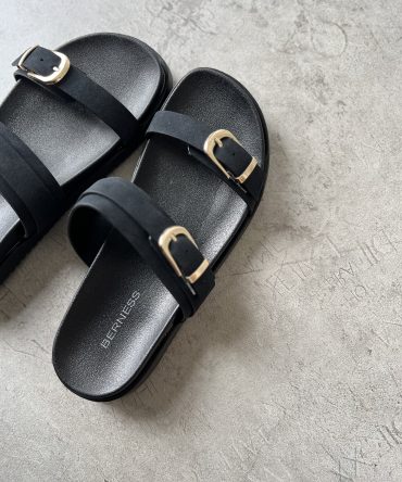 Sandalias Negras Zelia