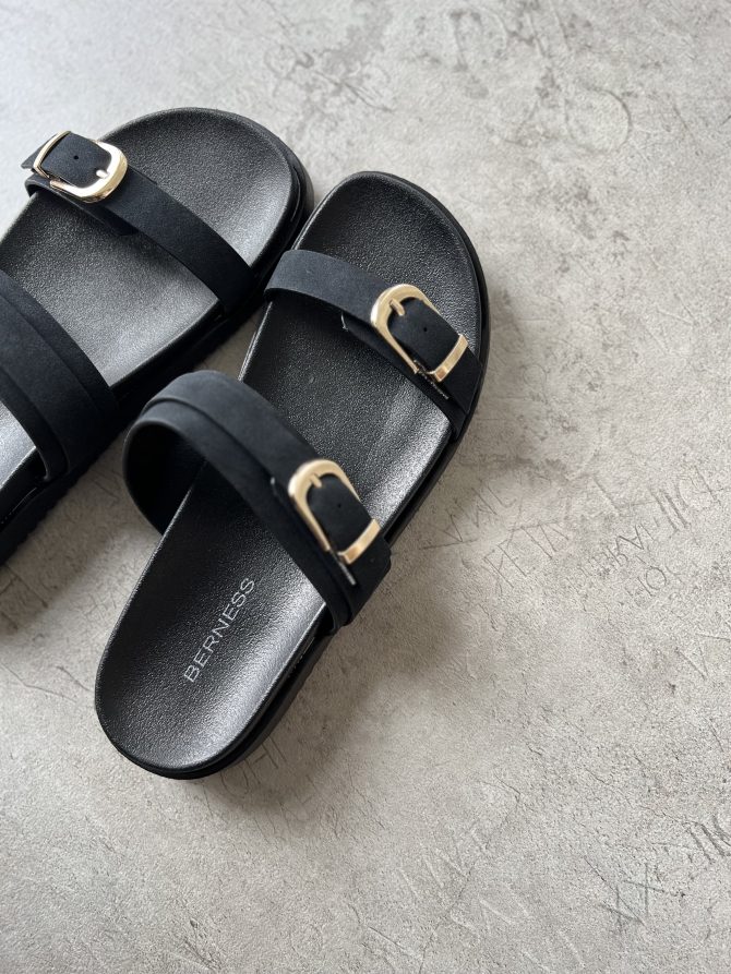 Sandalias Negras Zelia