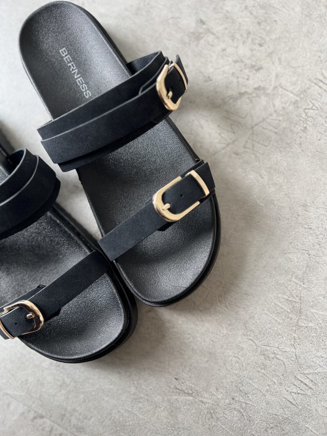 Sandalias Negras Zelia