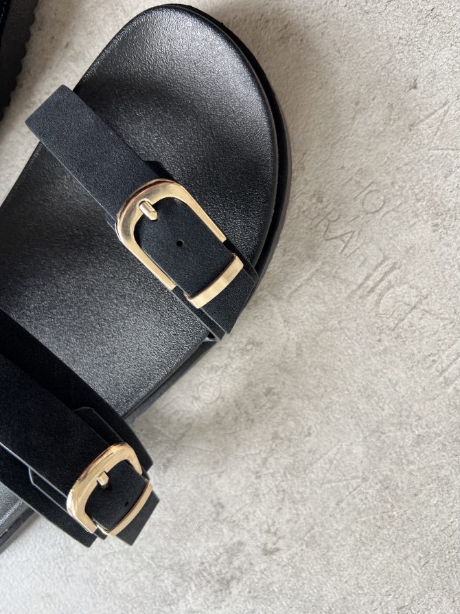 Sandalias Negras Zelia