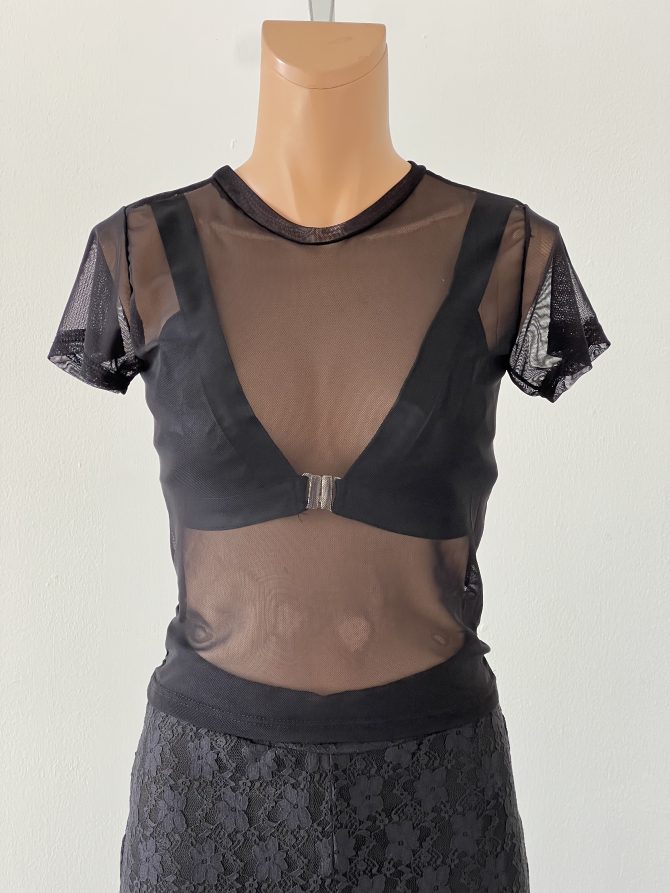 Top mesh manga corta Ciela