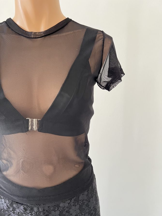 Top mesh manga corta Ciela