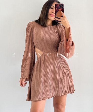 Vestido Plisado Lucia