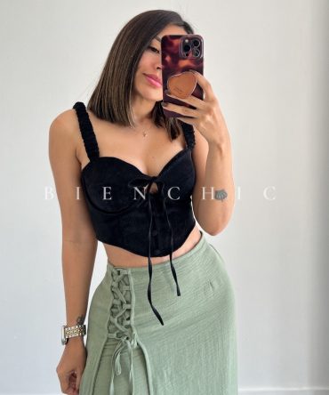 Bustier Negro Kim
