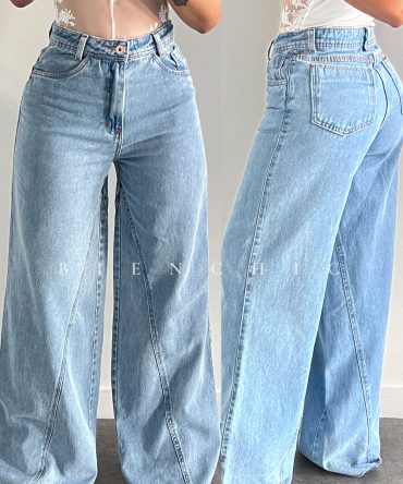 Jeans ruedo suelto Naya