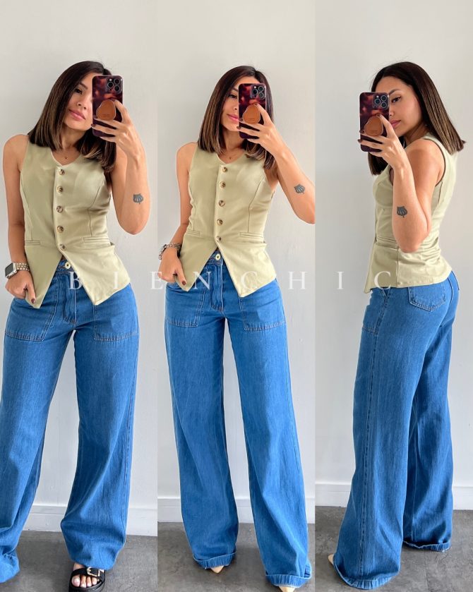 Jeans de Bolsillo exterior Vera