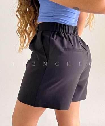 Bermuda Negra de Vestir Sarah