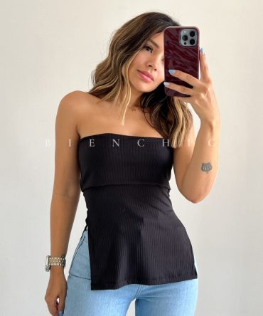 Blusa Strapless Yasmín