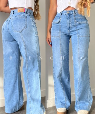 Jeans pierna ancha Lorena