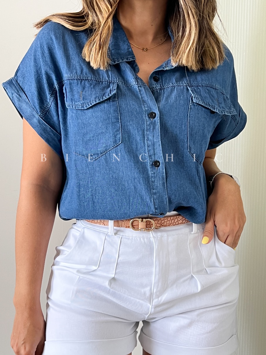 Camisa Denim Laura - Imagen 2