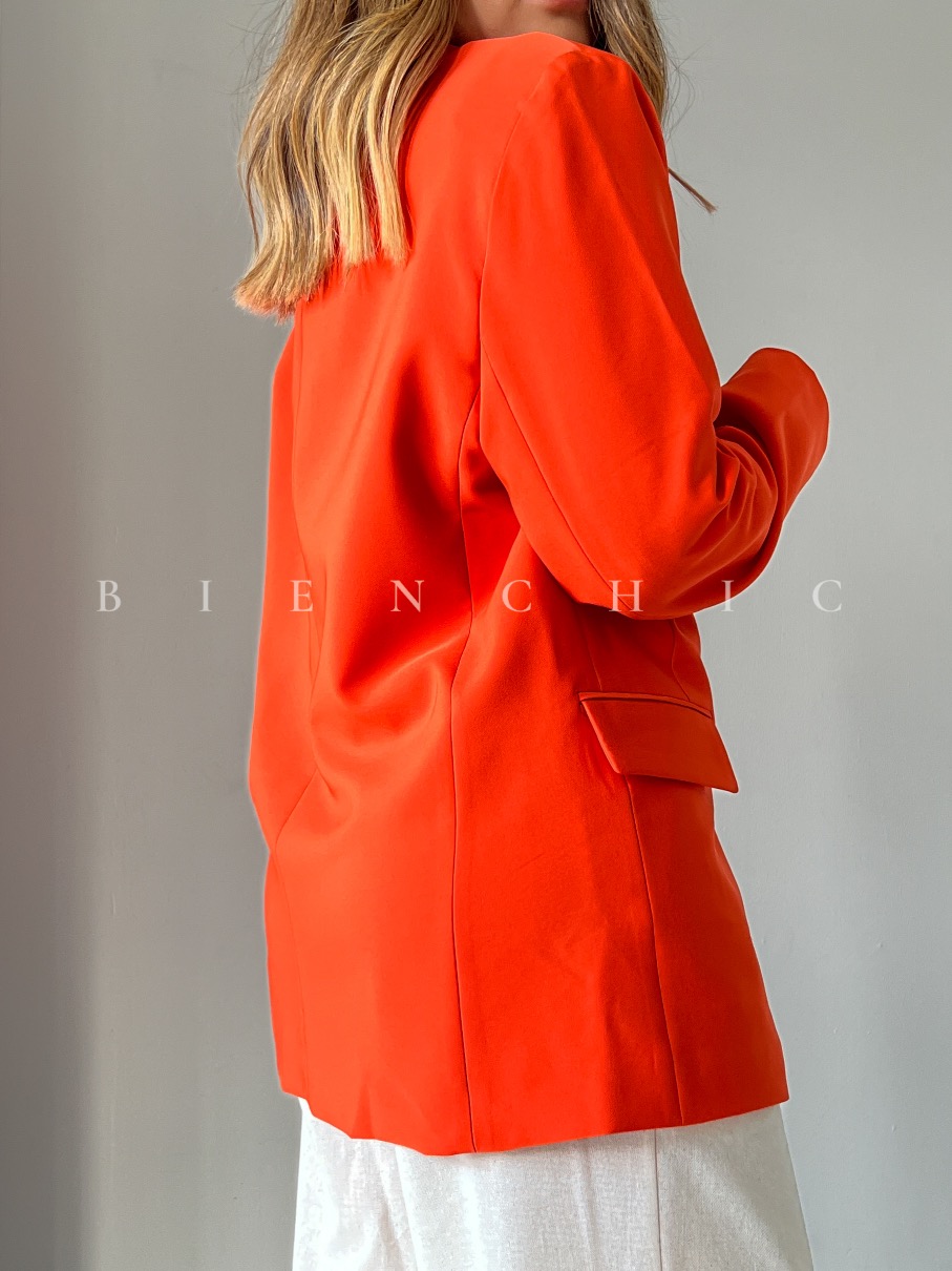 Blazer Love Naranja Amanda - Imagen 2
