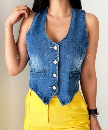 Chaleco Jean Laura