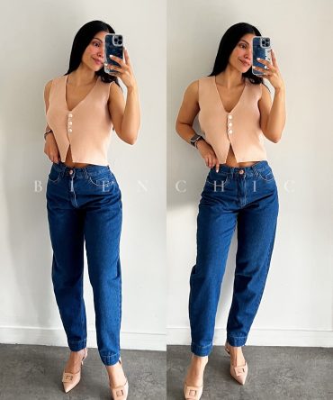 Chaleco Tejido Beige Maggi