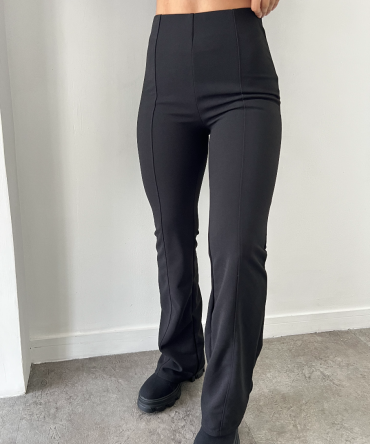 Pantalón Costura Negro Chantal